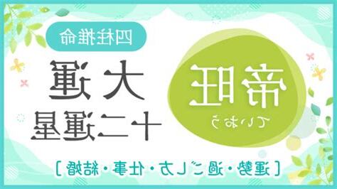 帝旺大運
