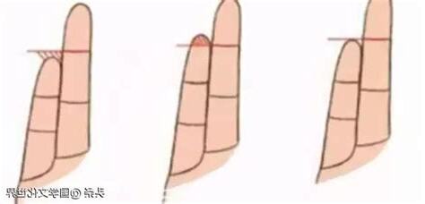 手指長短看命運