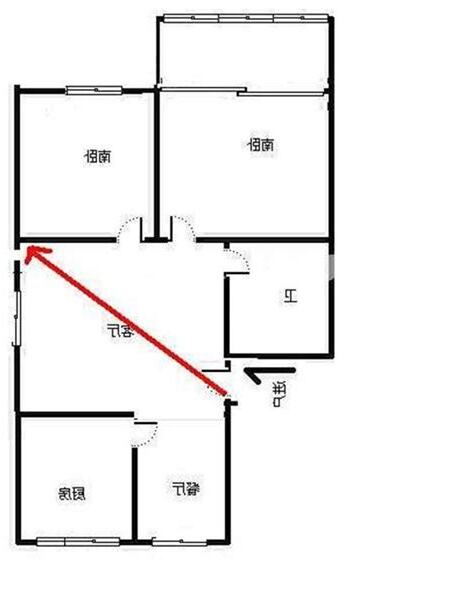 門45度角