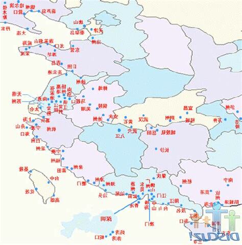 中國港口北到南