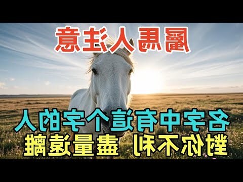 屬馬名字