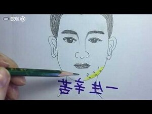 男生下巴有痣