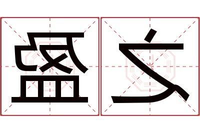 盈名字意思