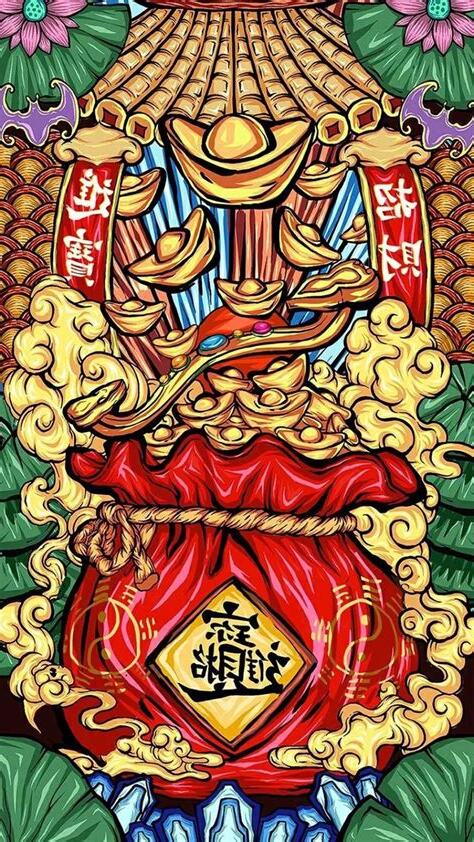 招財貔貅招財手機桌布