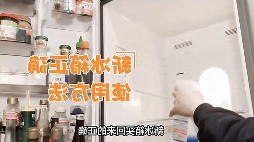 冰箱使用