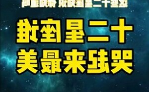 哪個星座最美
