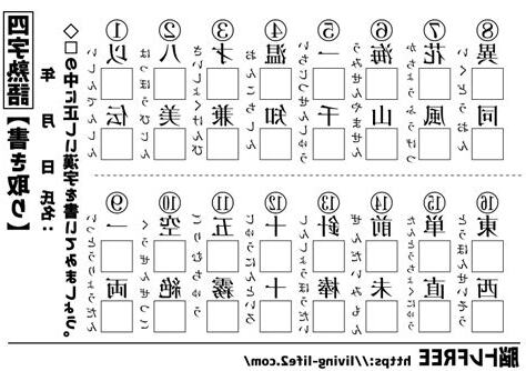 四數字