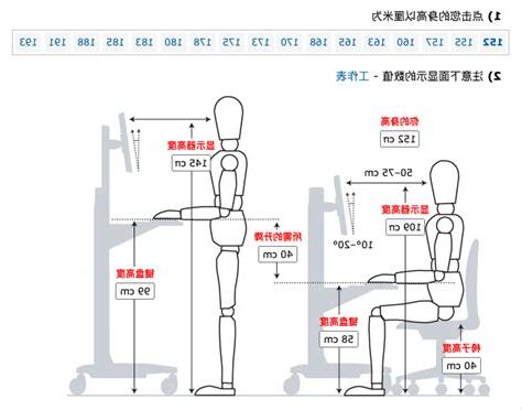 書桌桌椅高度公式