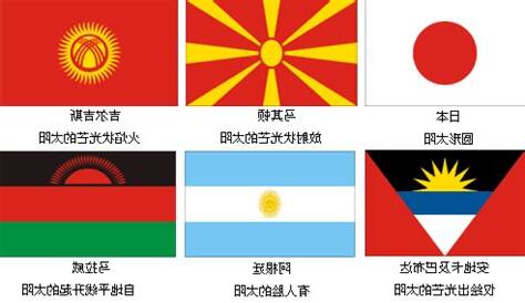 有太陽的國旗