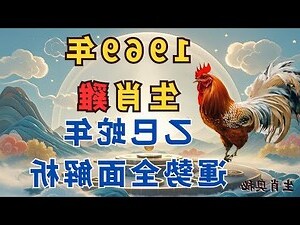1969屬雞2022運勢