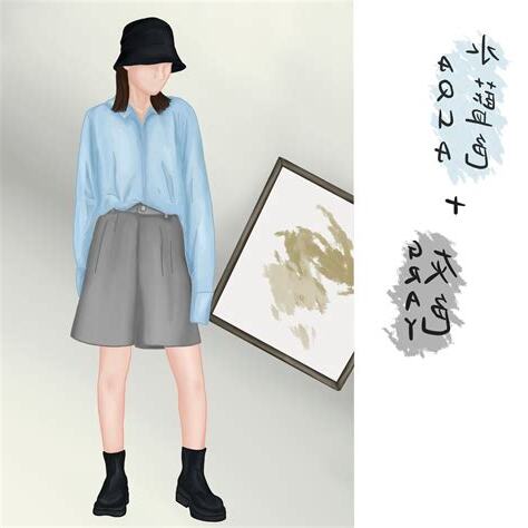 水藍色搭配什麼顏色