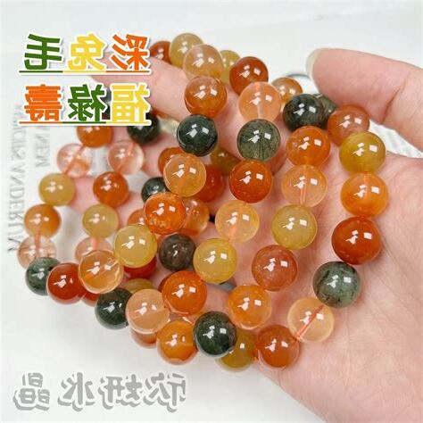 綠兔毛水晶