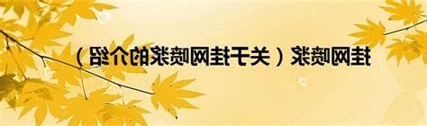掛網意思