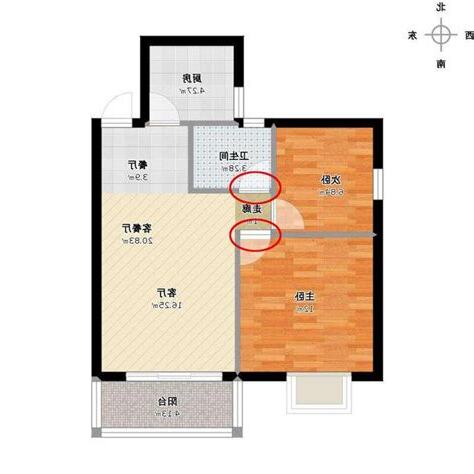 套房房門對廁所門化解