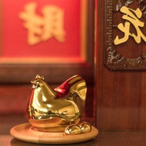 發財雞擺放