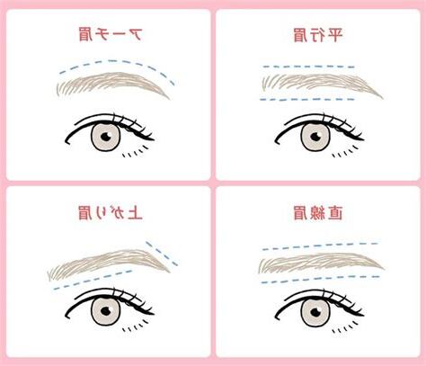 眉毛種類