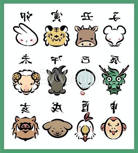 十二生肖顏色