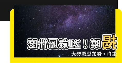 21歲屬什麼