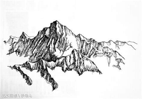 山的畫法