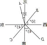 北偏東