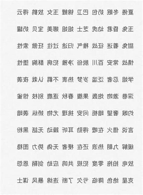 2字網名