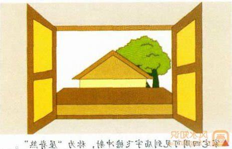 屋脊煞化解