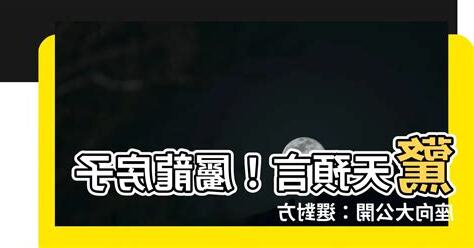 65年次屬龍房屋座向