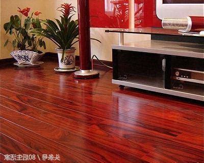 紅色地板