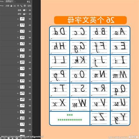 26字母