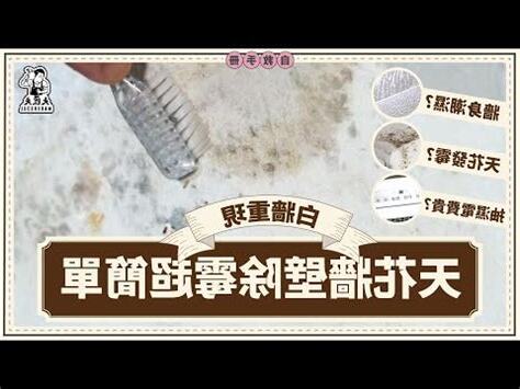 牆身發黴處理方法
