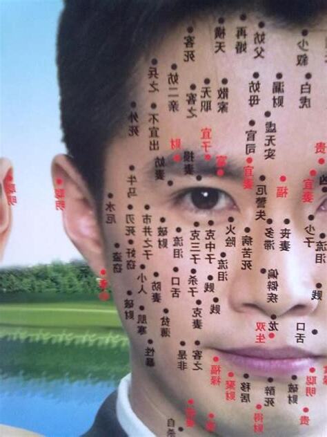左眼角下方有痣