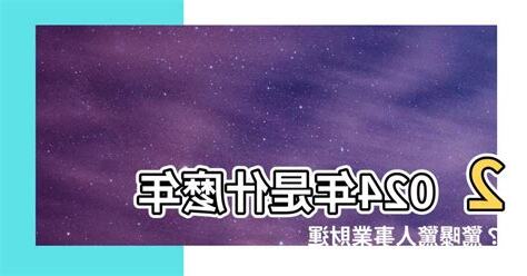 2024是什麼