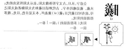 曦意思名字