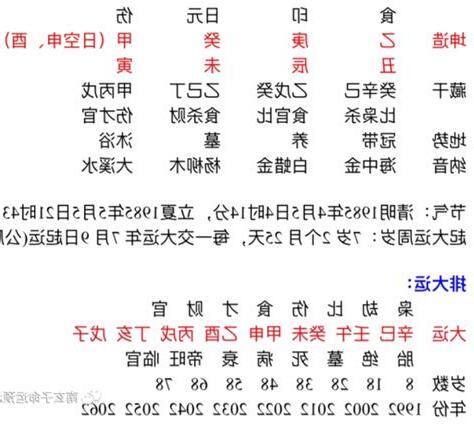 癸未日女命