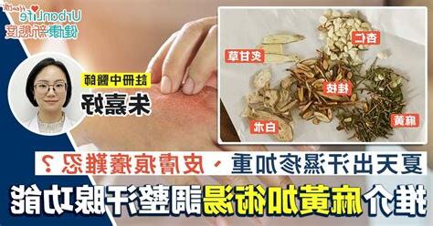 麻黃加朮湯濕疹