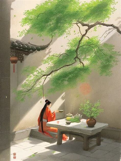 東風吹人醒萬事藏於心意思