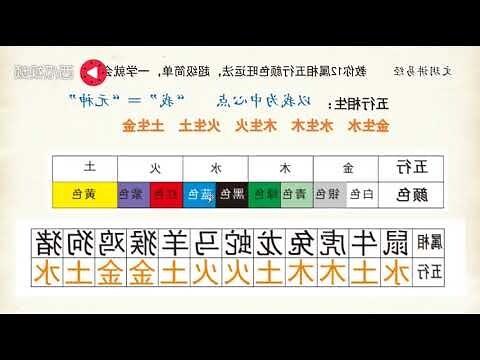2023年五行顏色