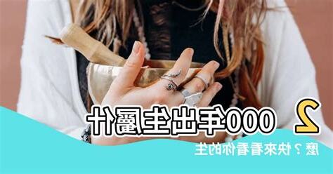 2000年出生屬什麼