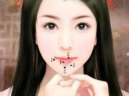上嘴唇痣