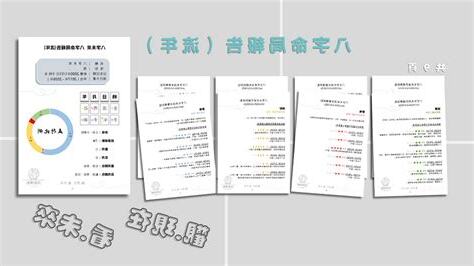 個人八字屬性