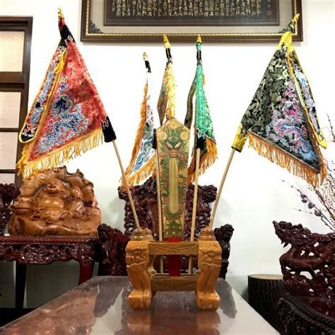 令旗擺放