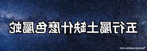 屬土的人不適合的顏色
