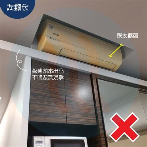 冷氣安裝正確位置