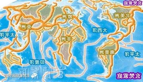 世界地图风水