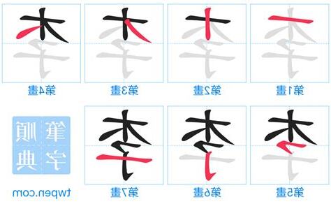 李筆畫