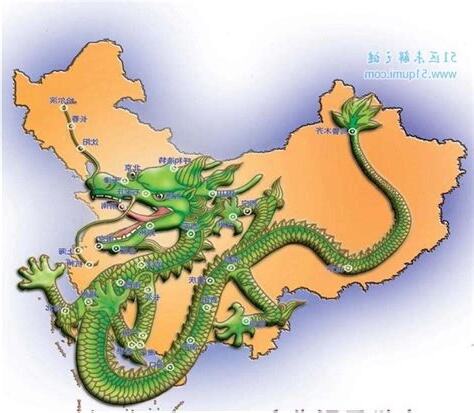 中國三大龍脈