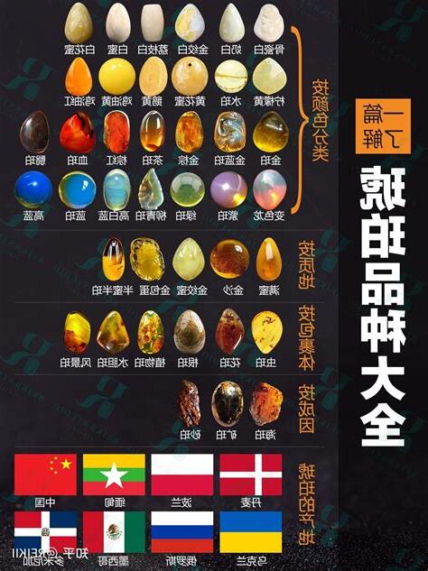 琥珀種類