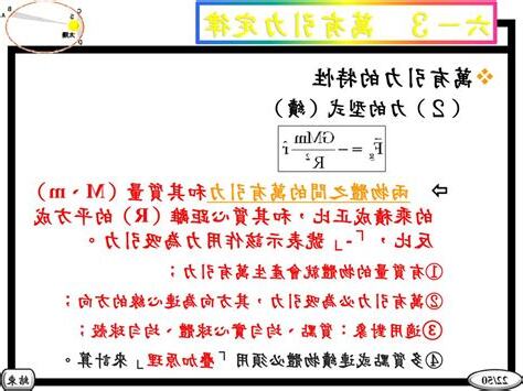 萬有引力意思
