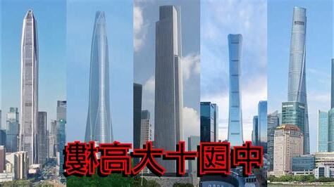 中國十大高樓