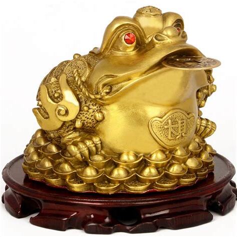 金蟾蜍供養